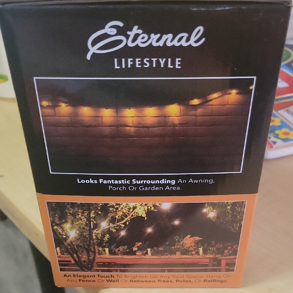 Warm LED String Lights - Picture 3 of 7